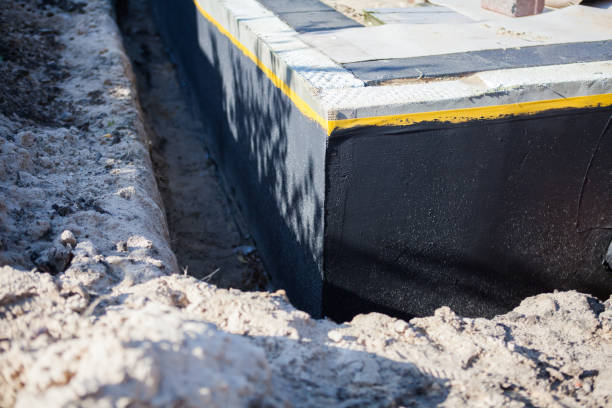 Residential Vapor Barrier Installation installation at a Richardsville, VA home by SJ Waterproofing Pros